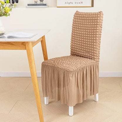Housse Chaise Salle À Manger - Avec Jupe