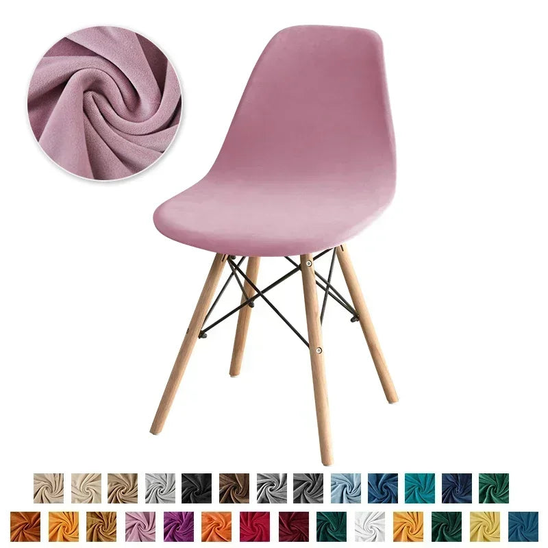 Housse de Chaise Scandinave - Velours