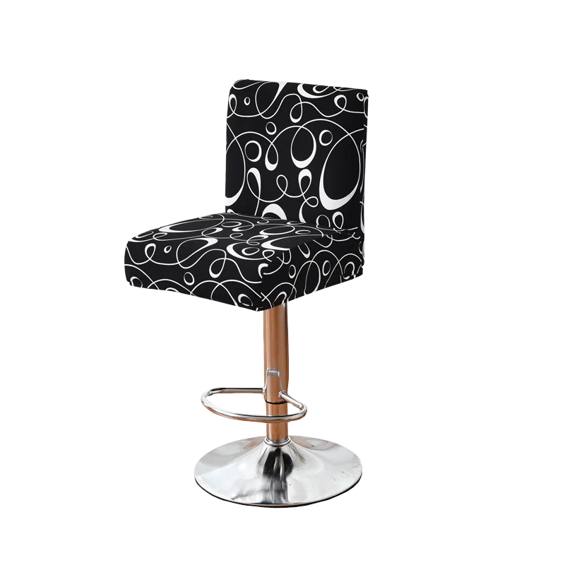Housse de Tabouret Bar Motifs Imprimés