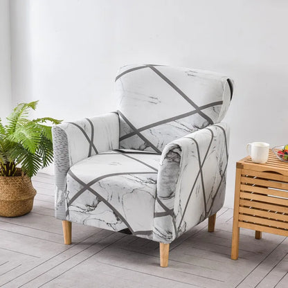 Housse Fauteuil Club - Motif Imprimée