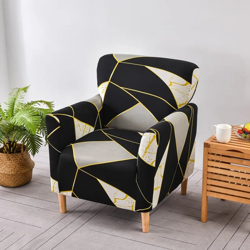Housse de Fauteuil Motifs Imprimée