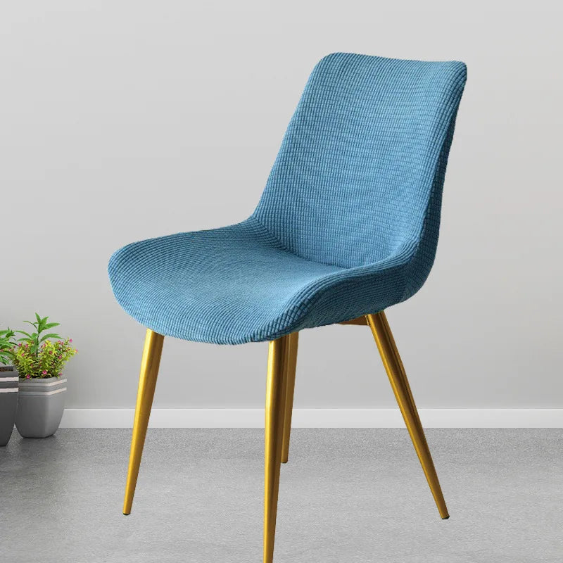 Housse Chaise Scandinave Dossier Courbé