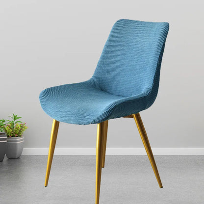 Housse Chaise Scandinave Dossier Courbé