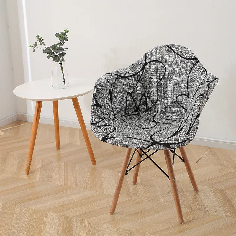 Housse de Fauteuil Scandinave - Couleur Unie