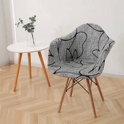 Housse de Fauteuil Scandinave - Couleur Unie
