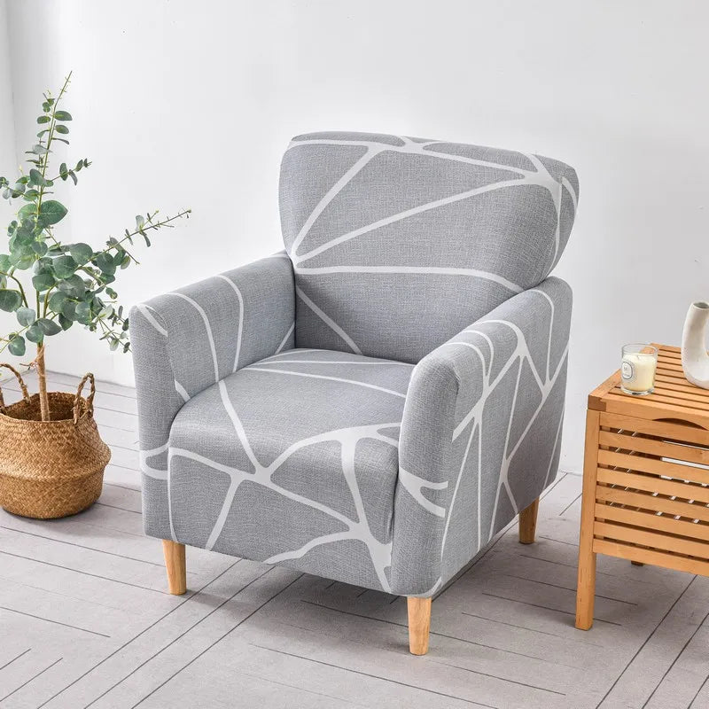 Housse de Fauteuil Motifs Imprimée