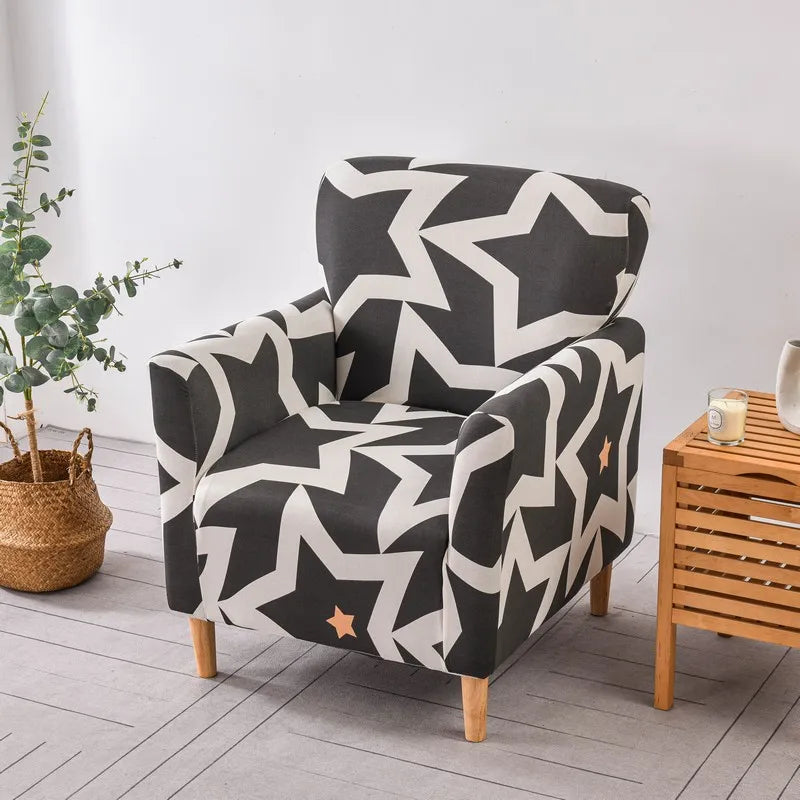 Housse de Fauteuil Motifs Imprimée