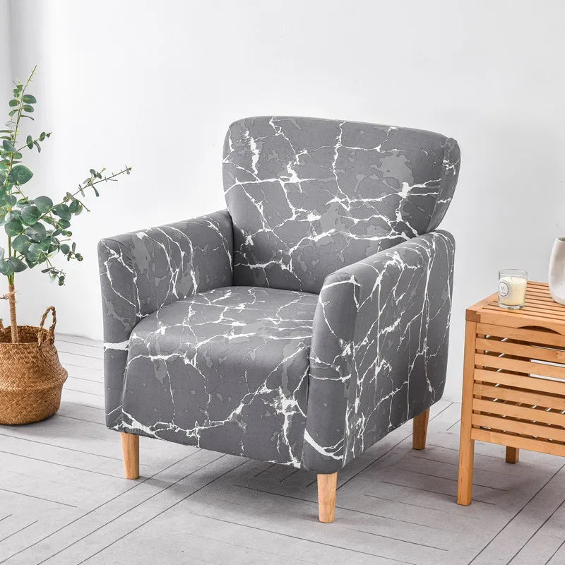 Housse Fauteuil Club - Motif Imprimée