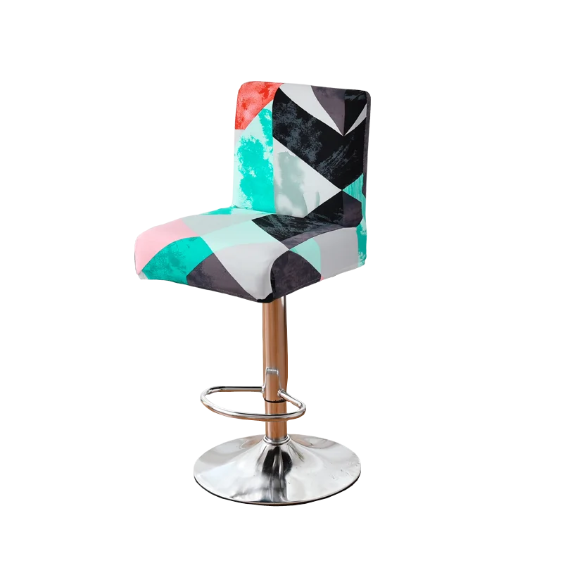 Housse de Tabouret Bar Motifs Imprimés