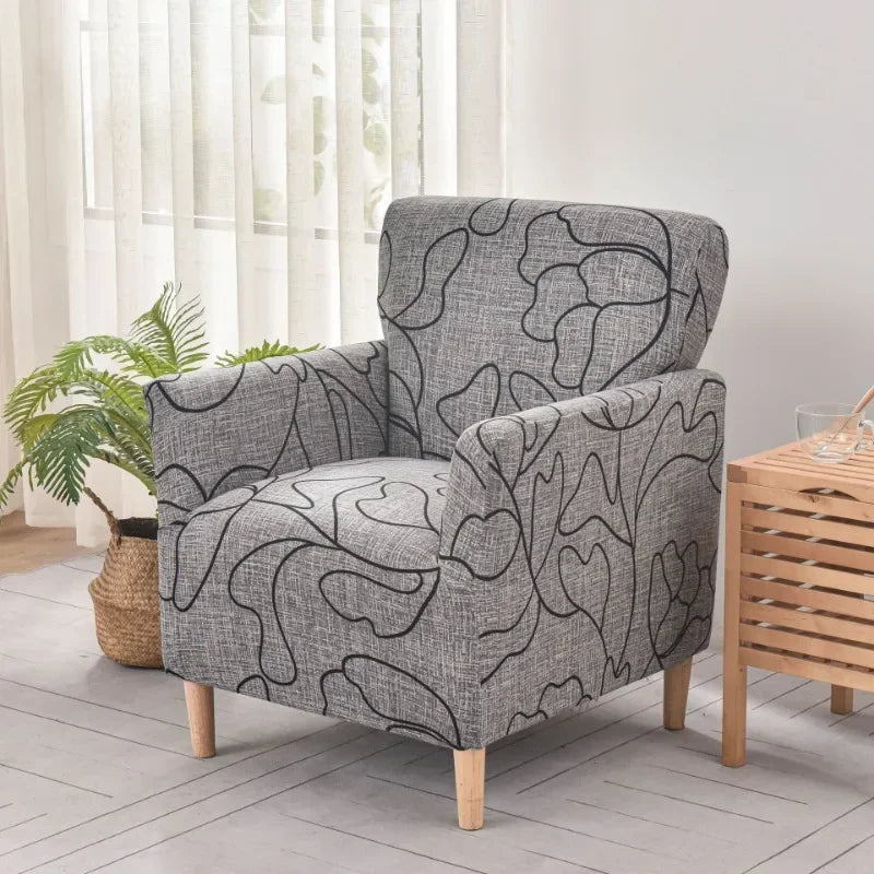 Housse De Fauteuil Club - Motifs Imprimée