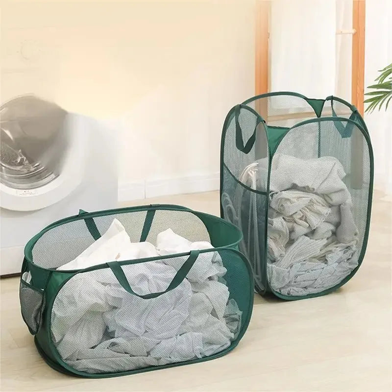 Panier À Linge - Pliable Pour Salle De Bain