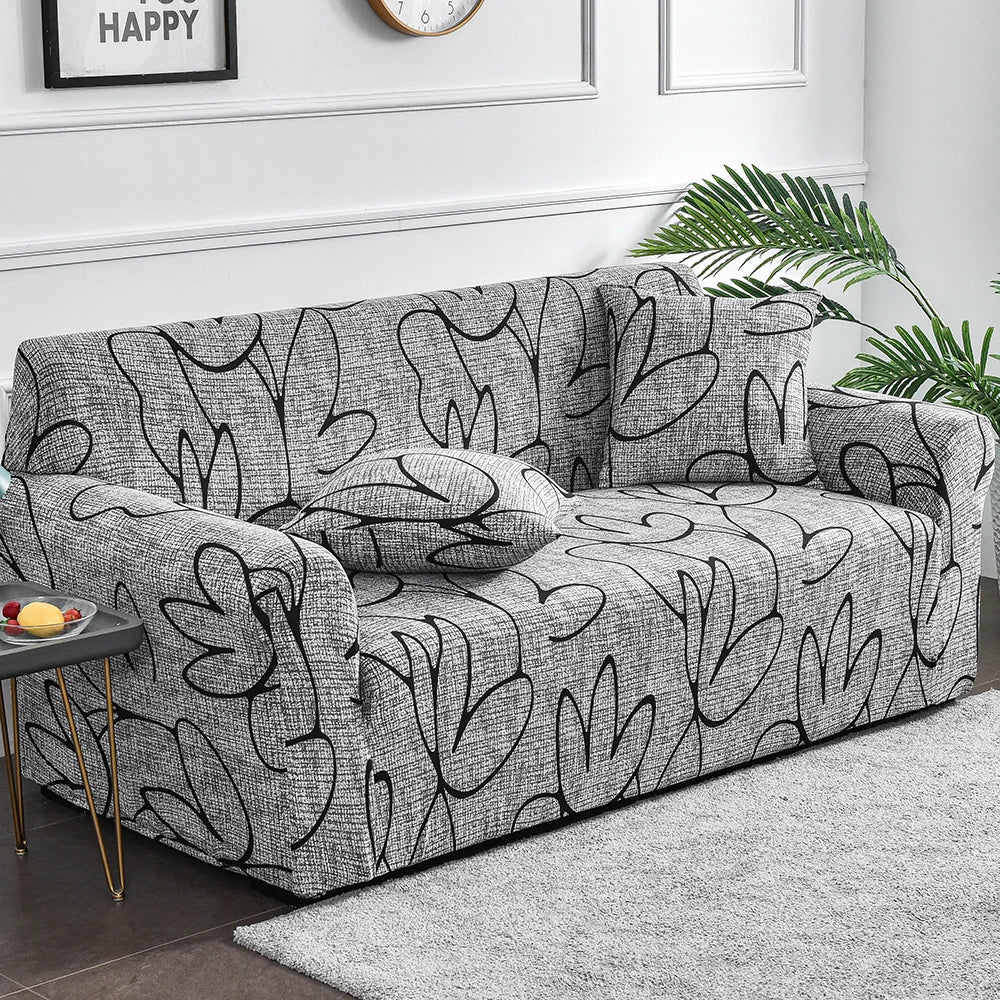 Housse Canapé Extensible - Avec Motifs