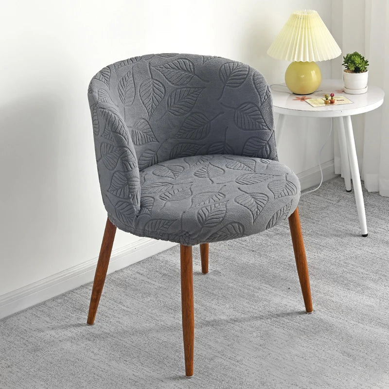 Housse Chaise Scandinave - Avec Motifs - Couleur Unie