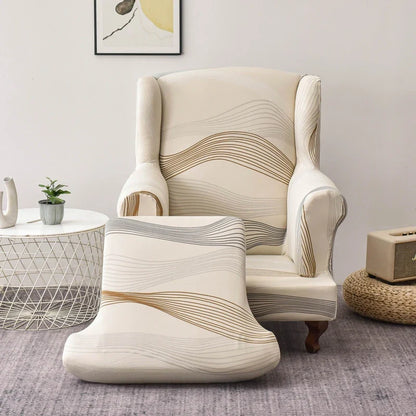 Housse Fauteuil Club - Motif Imprimée