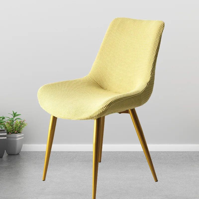 Housse Chaise Scandinave Dossier Courbé