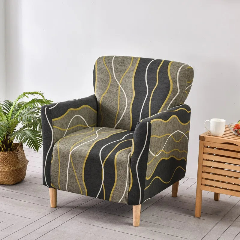 Housse Fauteuil Club - Motif Imprimée