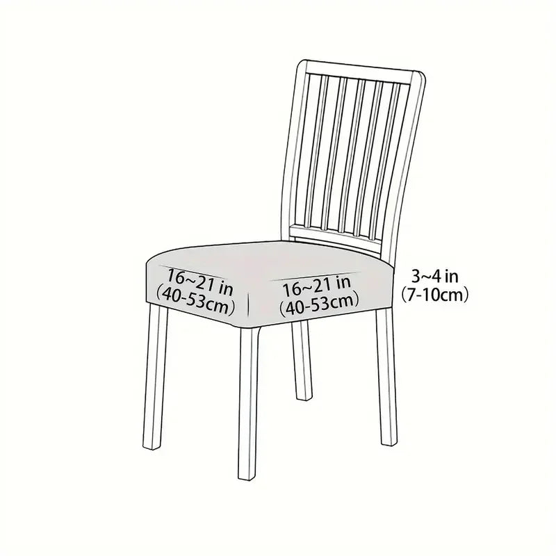 Housse Assise de Chaise - Chevron