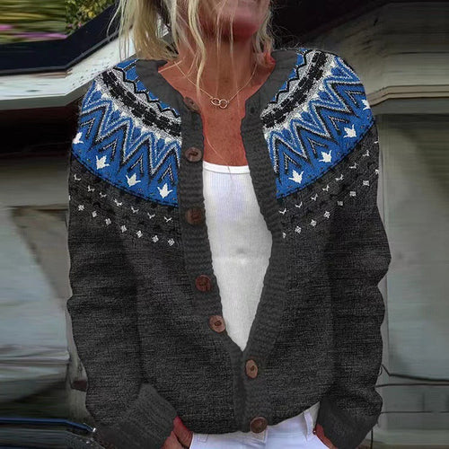 Jade | Veste en tricot vintage islandaise