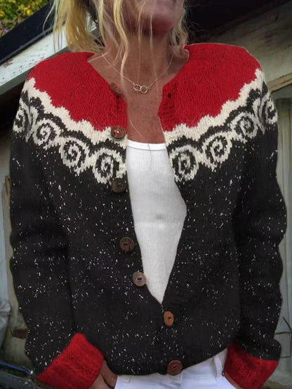 Taylor | Veste en tricot vintage islandaise