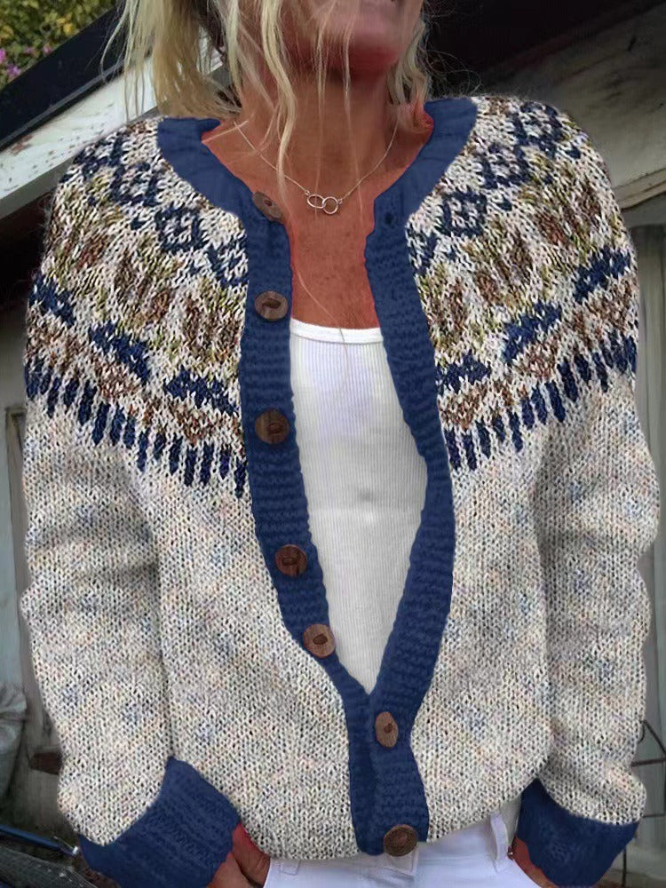 Hailey | Veste en tricot vintage islandaise