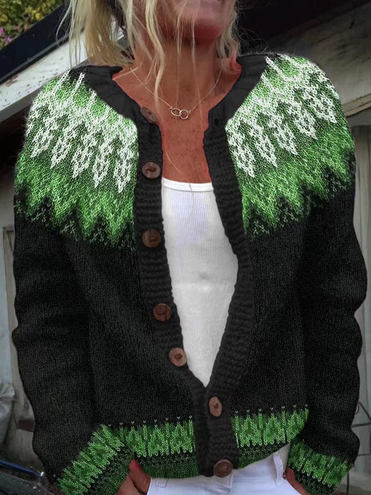 Sadie | Veste en tricot vintage islandaise