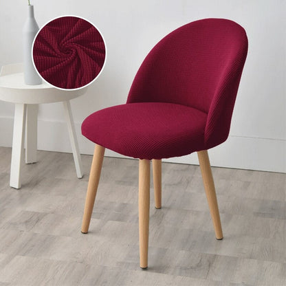 Housse de Chaise <br/> Scandinave - Rouge Bordeaux