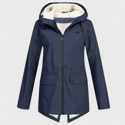 Astrid - Parka imperméable doublé en polaire