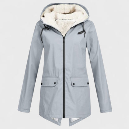 Astrid - Parka imperméable doublé en polaire