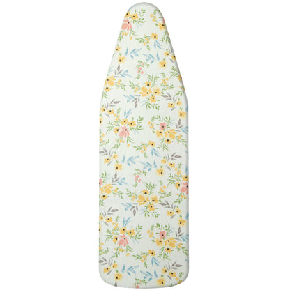 Housse de table à repasser en coton élastique avec bordure en tissu recouvert de caoutchouc