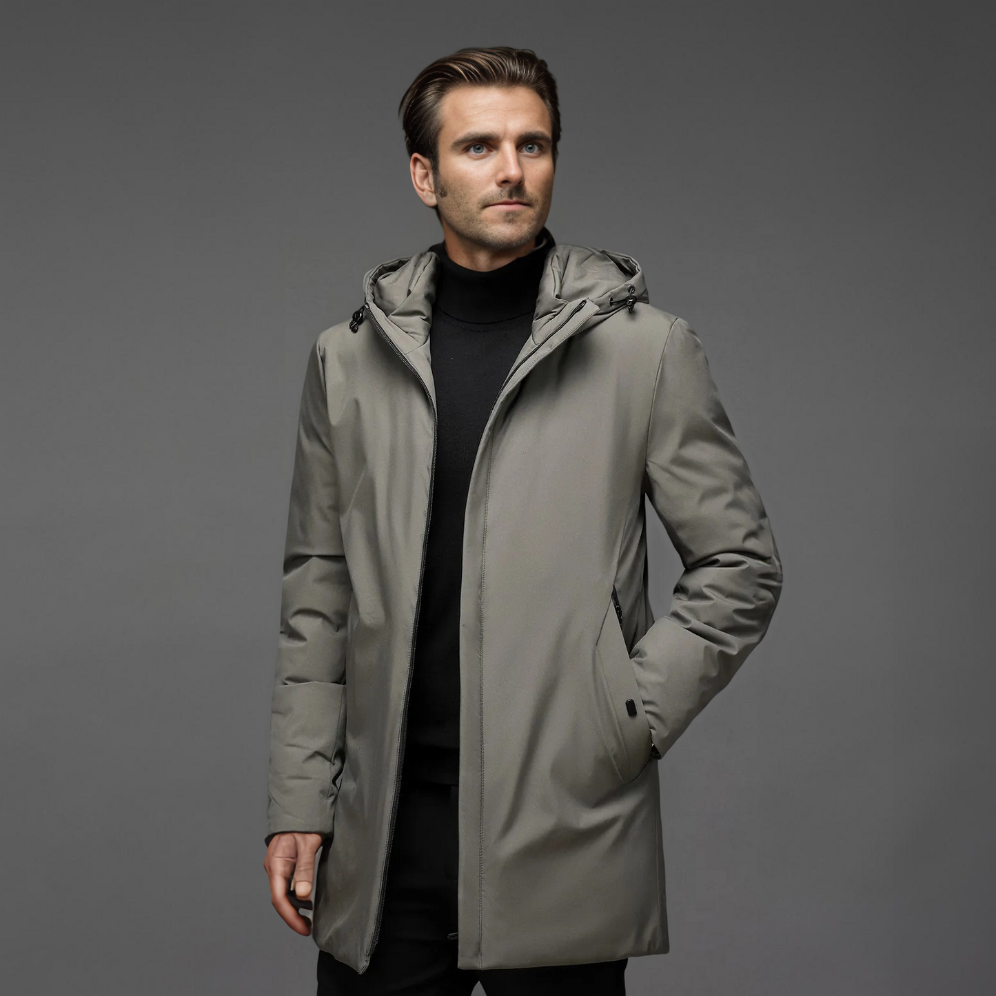 Carl | Manteau Long Ajusté