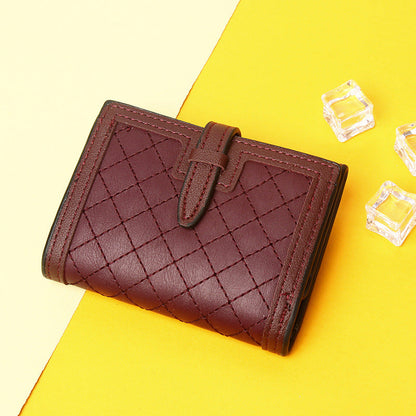 Portefeuille petit format élégant