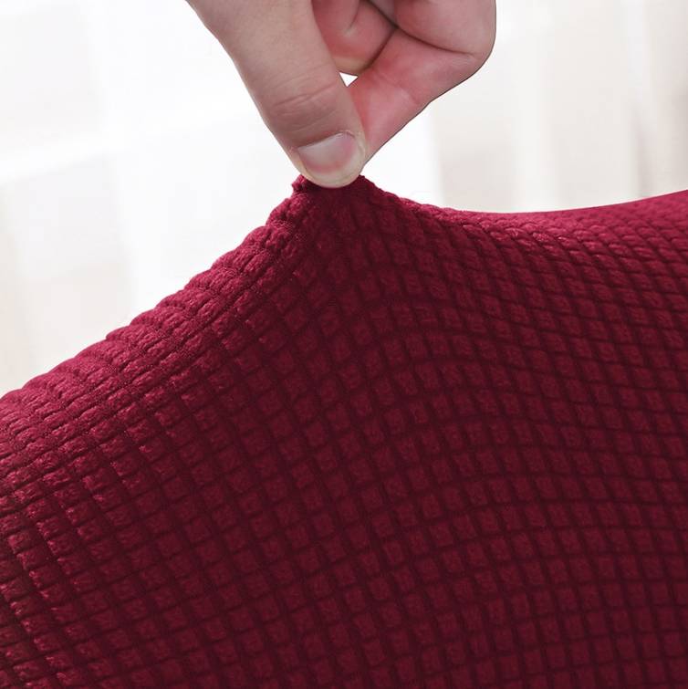 Housse de Chaise <br/> Scandinave - Rouge Bordeaux