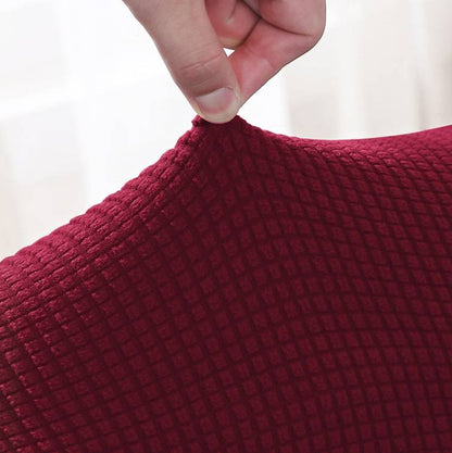 Housse de Chaise <br/> Scandinave - Rouge Bordeaux