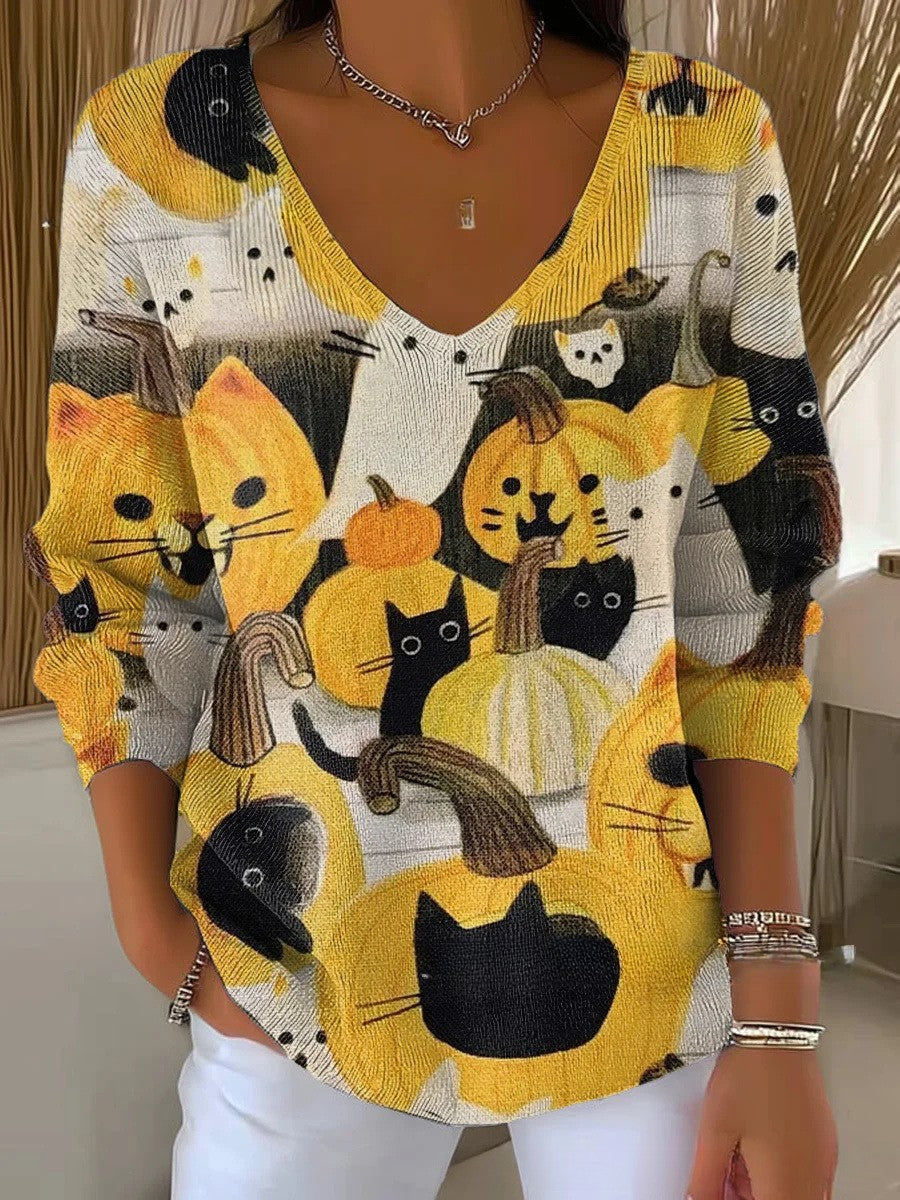 MP – Pull avec décolleté en V