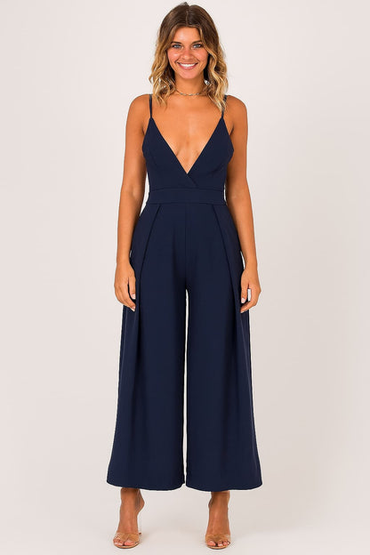 Combinaison élégante bleue