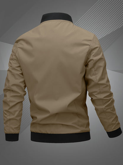 Harm | Veste Bomber Casual à Manches Longues