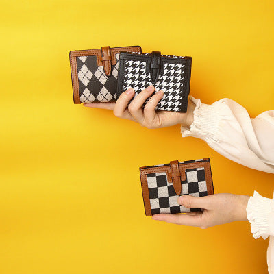 Portefeuille petit format original femme