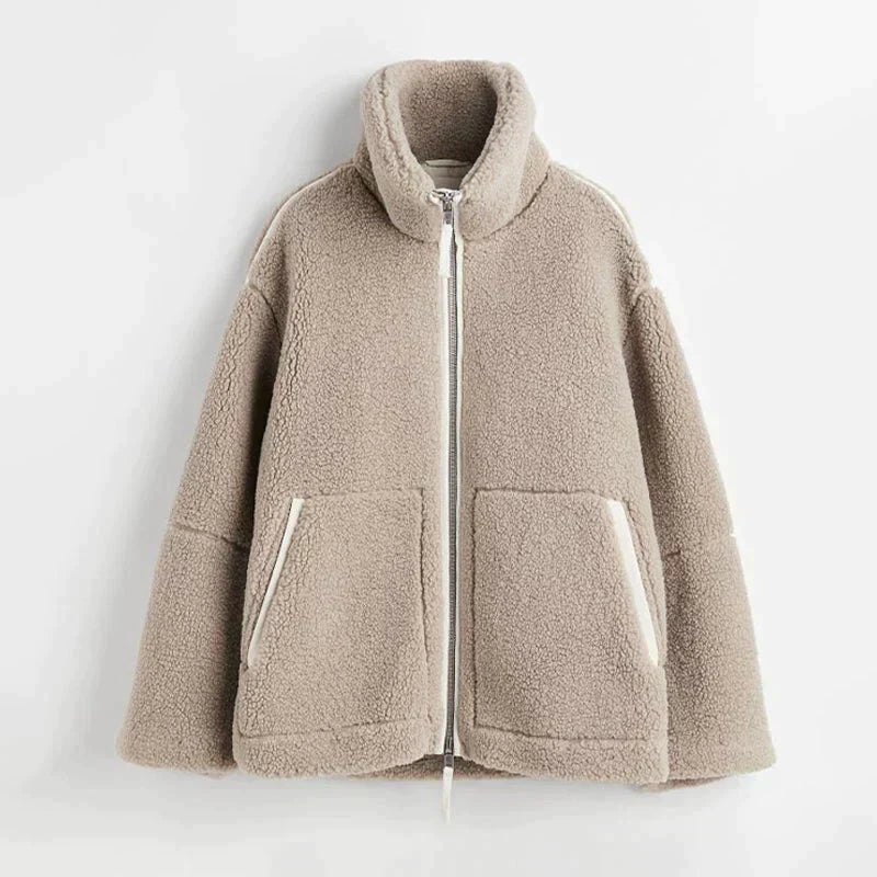 Liora – Manteaux Teddy Oversized
