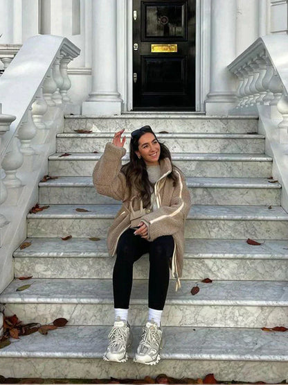 Liora – Manteaux Teddy Oversized