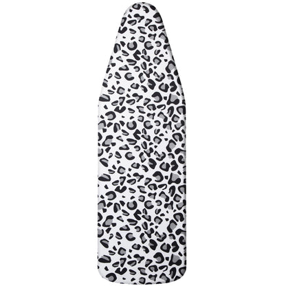 Housse de table à repasser en coton élastique avec bordure en tissu recouvert de caoutchouc