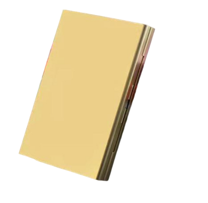 Etui à cigarette <br> Doré