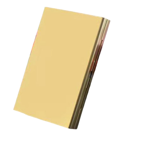 Etui à cigarette <br> Doré
