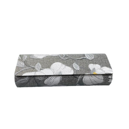 Etui lunette <br> Floral Gris
