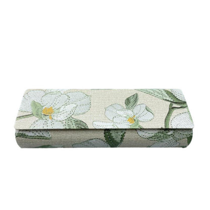 Etui lunette <br> Floral Vert
