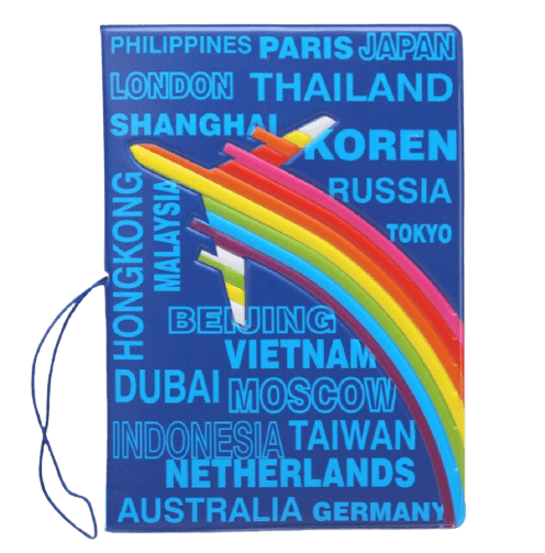 Etui passeport <br> Arc en Ciel