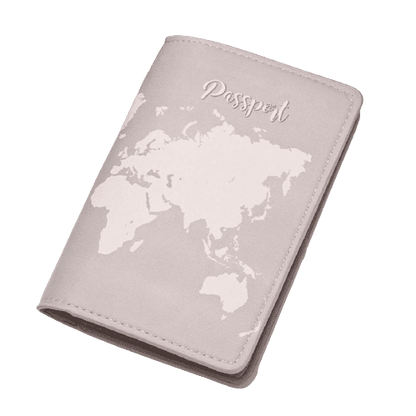 Etui passeport <br> Carte du monde