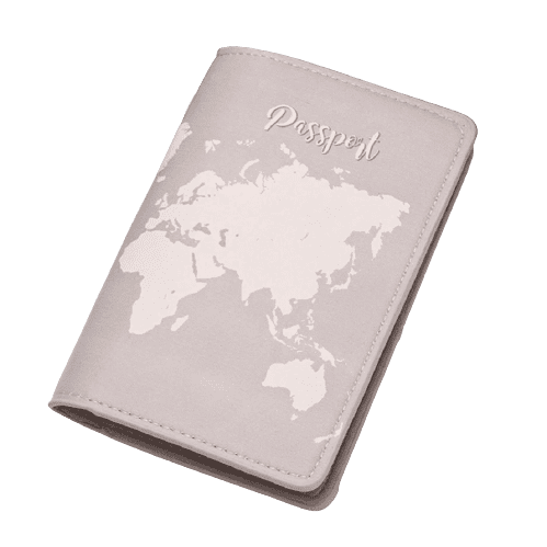 Etui passeport <br> Carte du monde