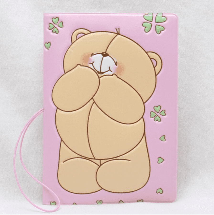 Etui passeport <br> Ours Mignon