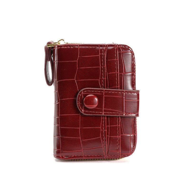 Petit portefeuille crocodile