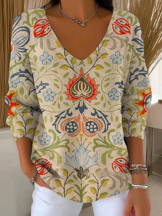 MP – Pull avec décolleté en V